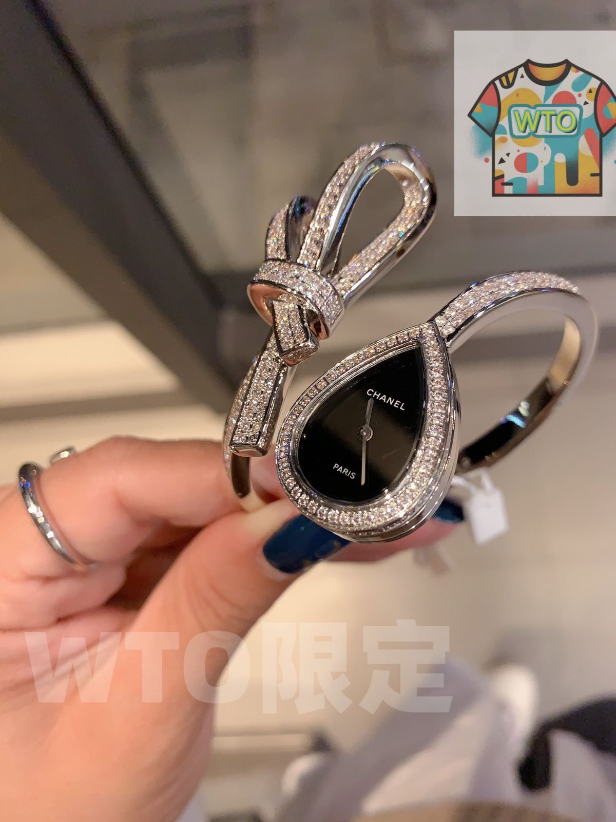 WTO通販 Chanel シャネル ルバンシリーズ 優雅で軽盈 ダイヤモンドが輝やか-WTO輸入-VNB 50