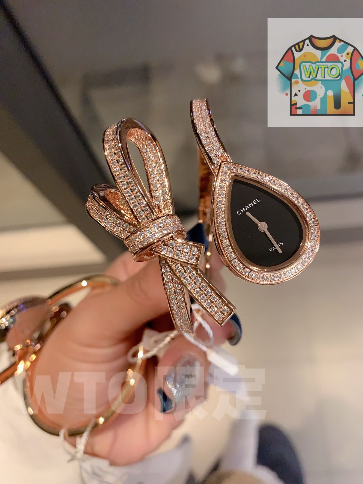 WTO通販 Chanel シャネル ルバンシリーズ 優雅で軽盈 ダイヤモンドが輝やか-WTO輸入-VTG 30