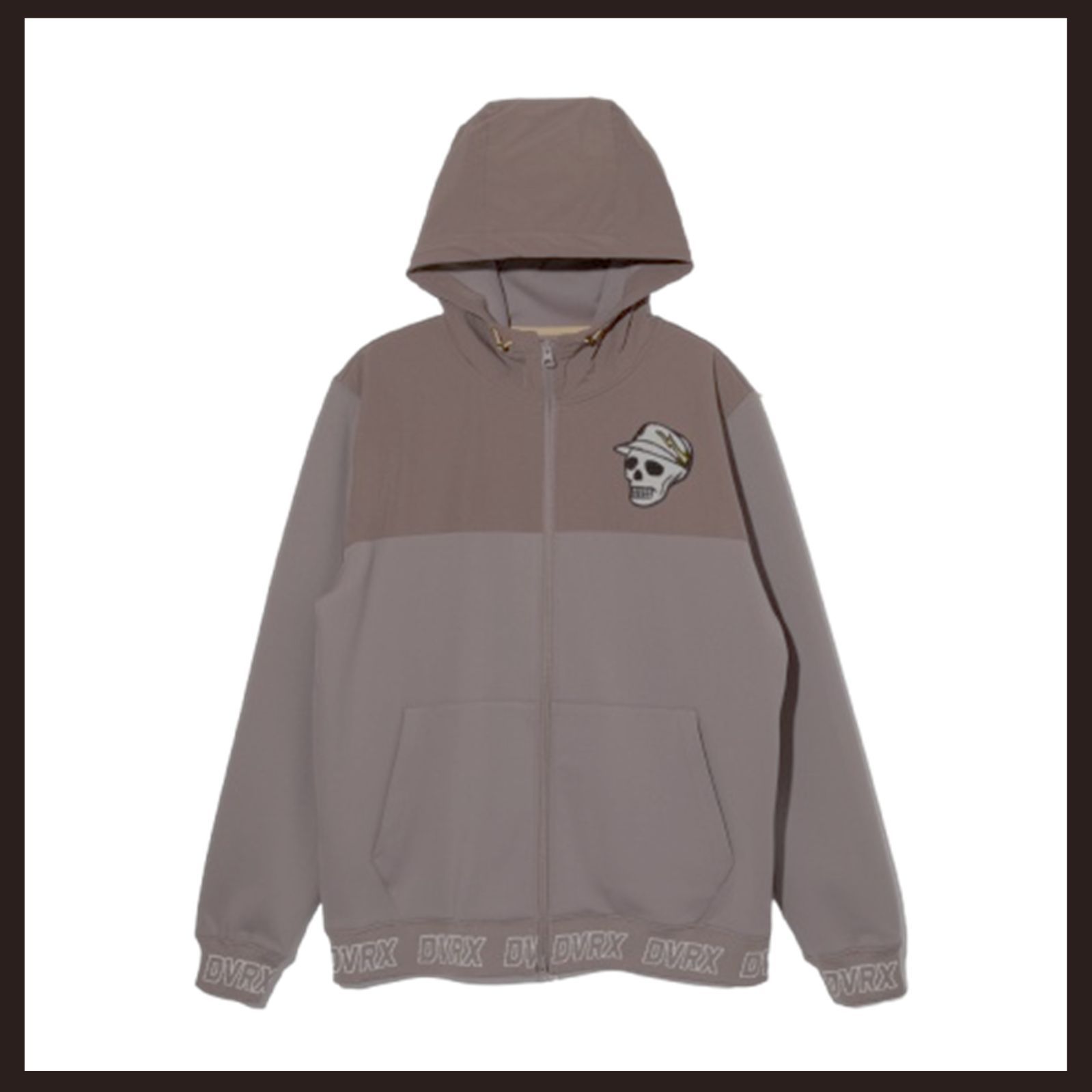 DEVEREUX GOLF デヴァローゴルフ テリングアクアZIPフーディー M ブラウン系