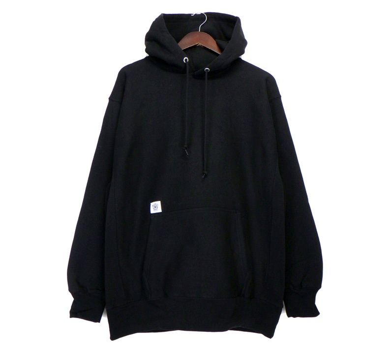 ワン ハンドレッド エム レイディアス ONE HUNDRED M RADIUS 【 PILE NAME HOODIE 】 バック ロゴ デザイン プルオーバー スウェット フーディー パーカー 45503