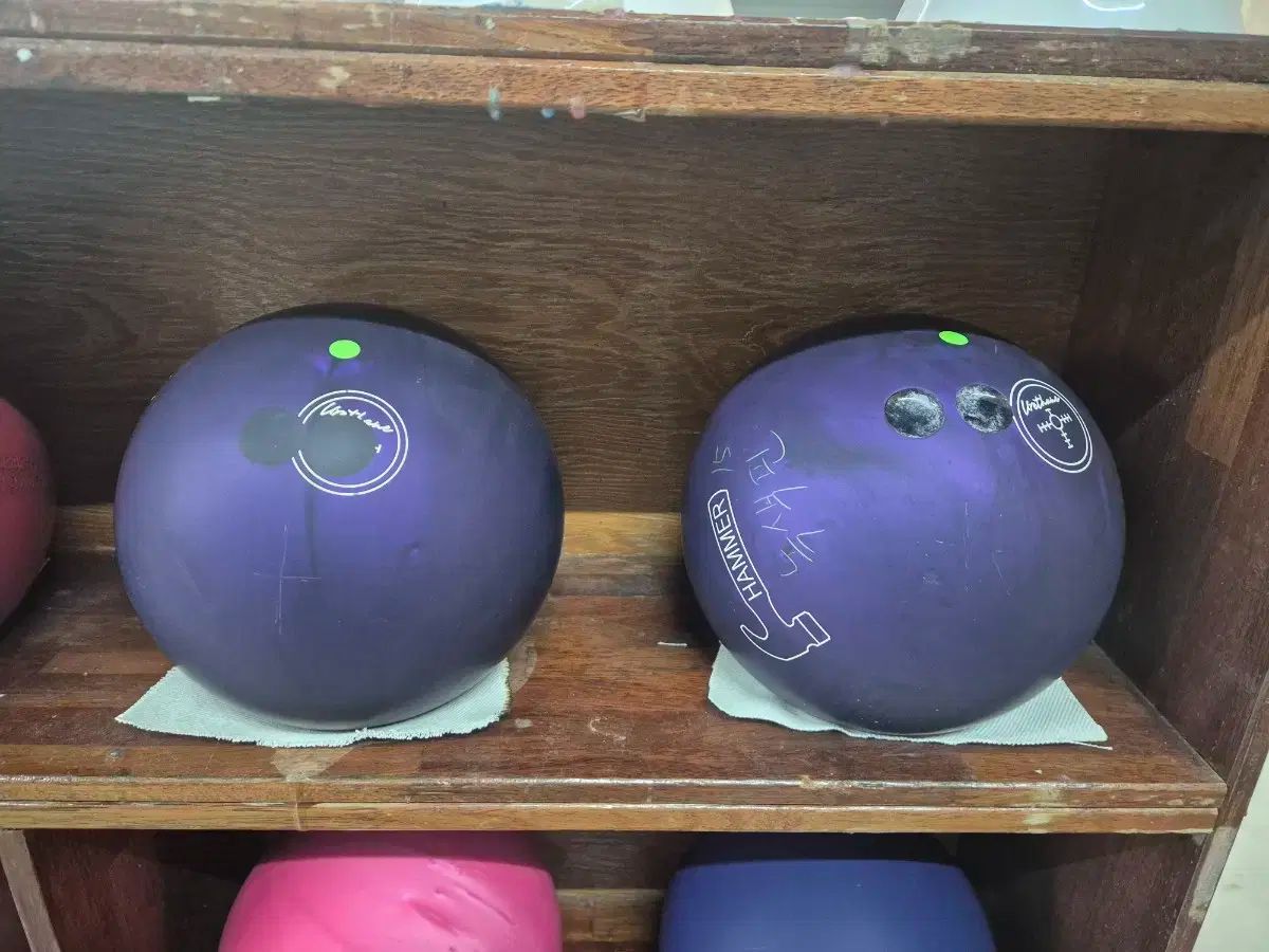 HAMMER ハンマー PURPLE パープル 緑色 みどりいろ ピン 15パウンド A級 球