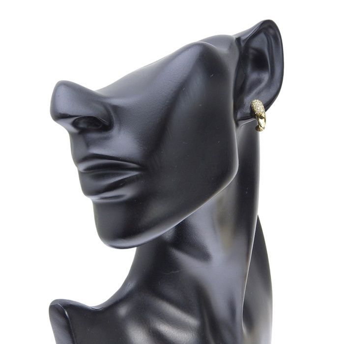 TASAKI タサキ デザイン ダイヤ イヤリング K18YG 750 イエロー