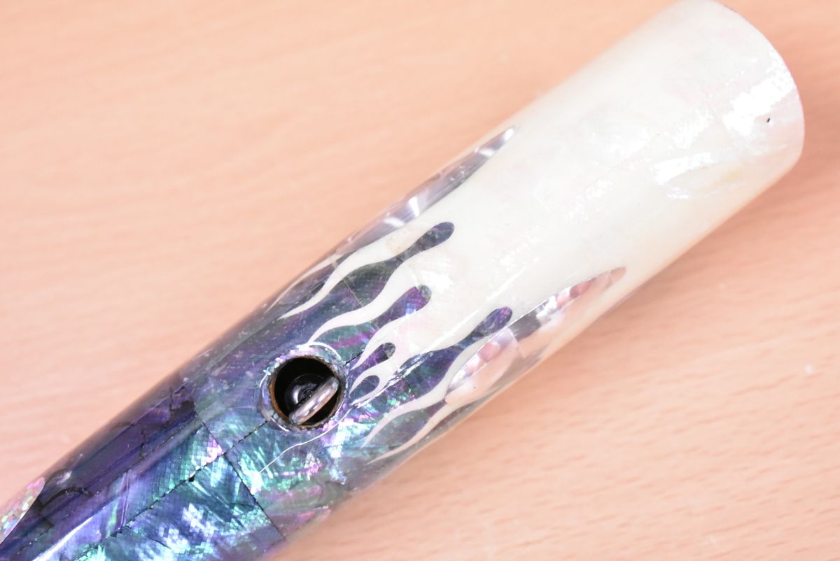 貝田ルアー 若夏 オーバル 230 アバロン SHELL SHAPING LURES Urizun Oval ヒラマサ GT キャスティング 釣り 等に OLIVEOS_COM_TR