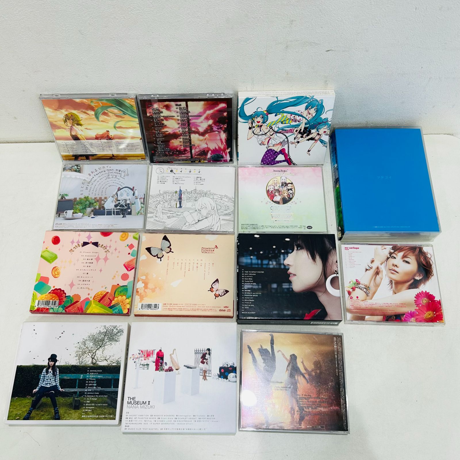 NC2528 美品 初音ミク ボカロ 蝶々P CD 樹奈々CD フタコイ DVD BOX