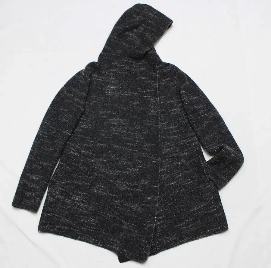 TIME レディース ルーズフィット 90 WHO フード ジップアップニット カーディガン ジャケット R06