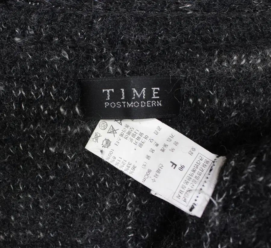  TIME レディース ルーズフィット 90 WHO フード ジップアップニット カーディガン ジャケット R 06 長袖 カーディガン ボレロ アンサンブル