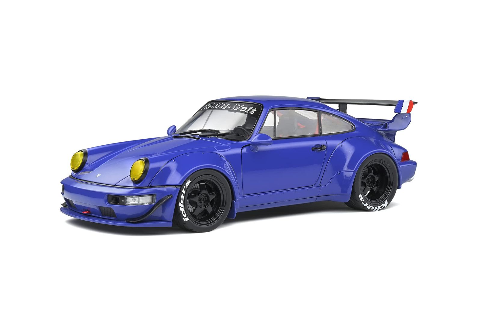 ミニカー 1 18 ポルシェ 911 964 RWB SOLIDO 1 18 911 964 RWB RAUH WELT 1992 BLUE 1807503