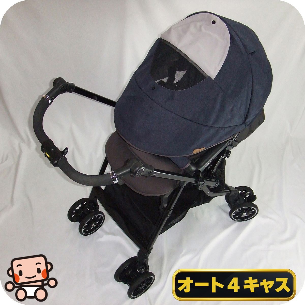 っ 厳選 ベビーカー コンビ スゴカルα Compact エッグショック AW combi 1カ月から3歳 C 一般