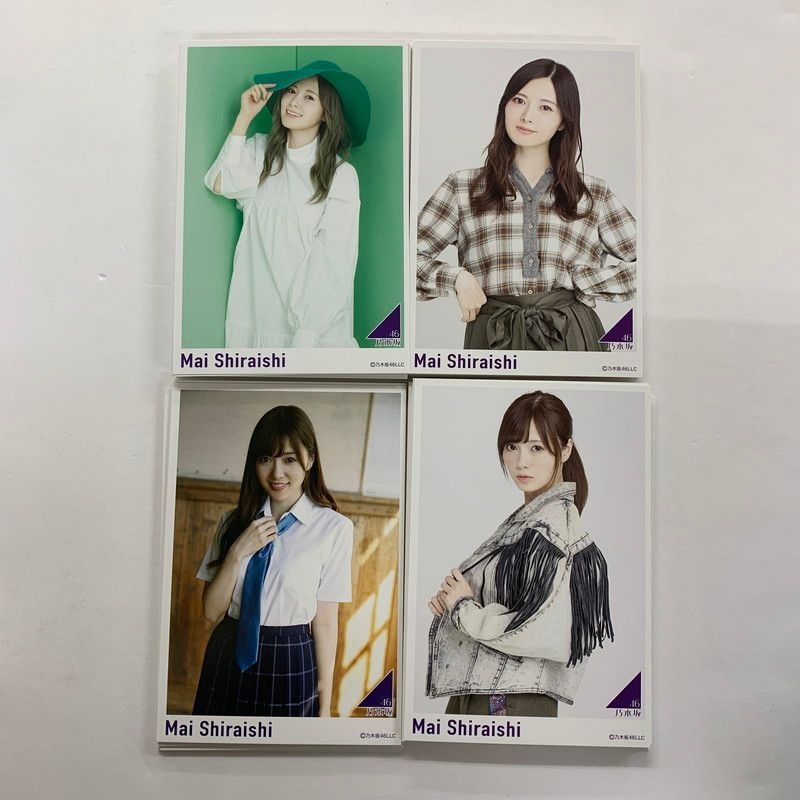 中古品】 乃木坂46 白石麻衣 メモリアル ポストカード コレクション