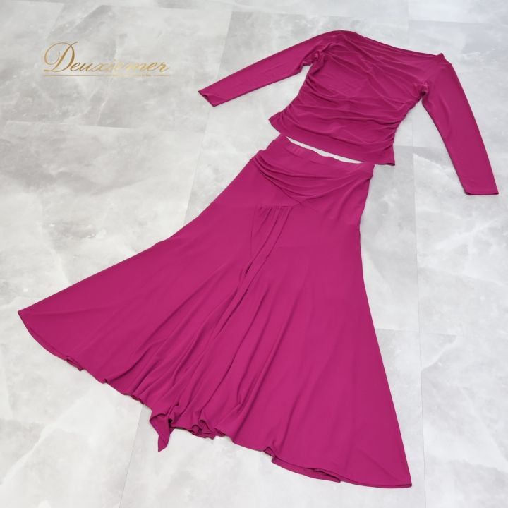 チャコット　ダンス衣装 社交ダンス 衣装 ツーピース チャコットロイヤルダンス Chacott ROYAL