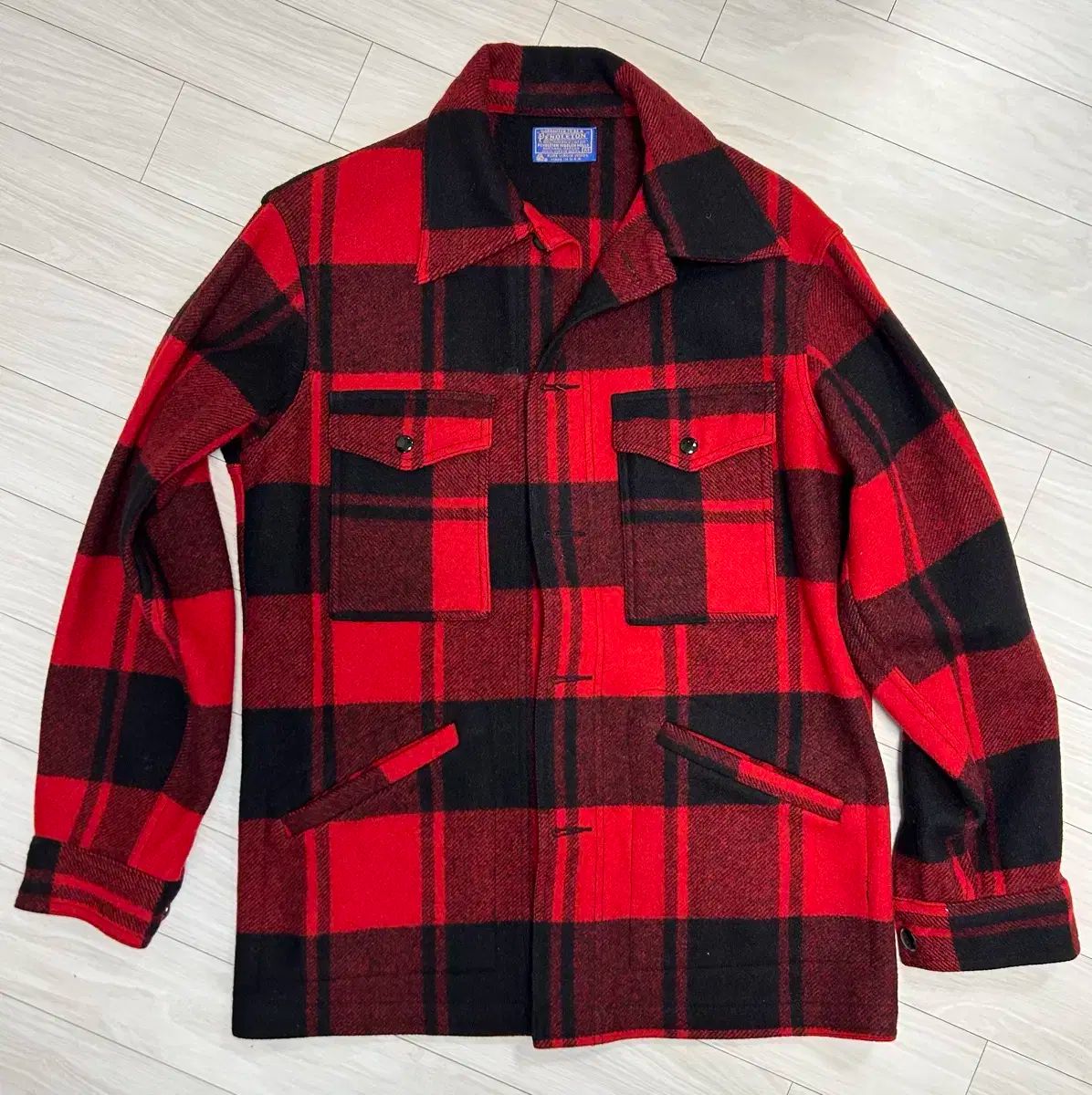 ペンデルトン レッド ブラック CHECK マック KINO ジャケット