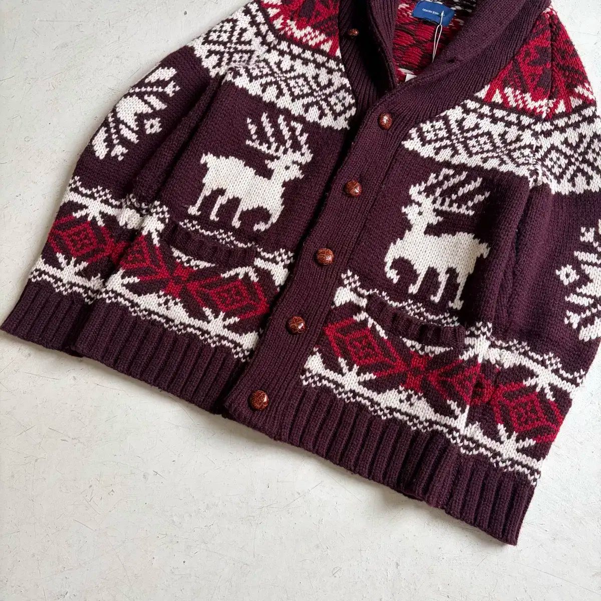 カウチン カーディガン