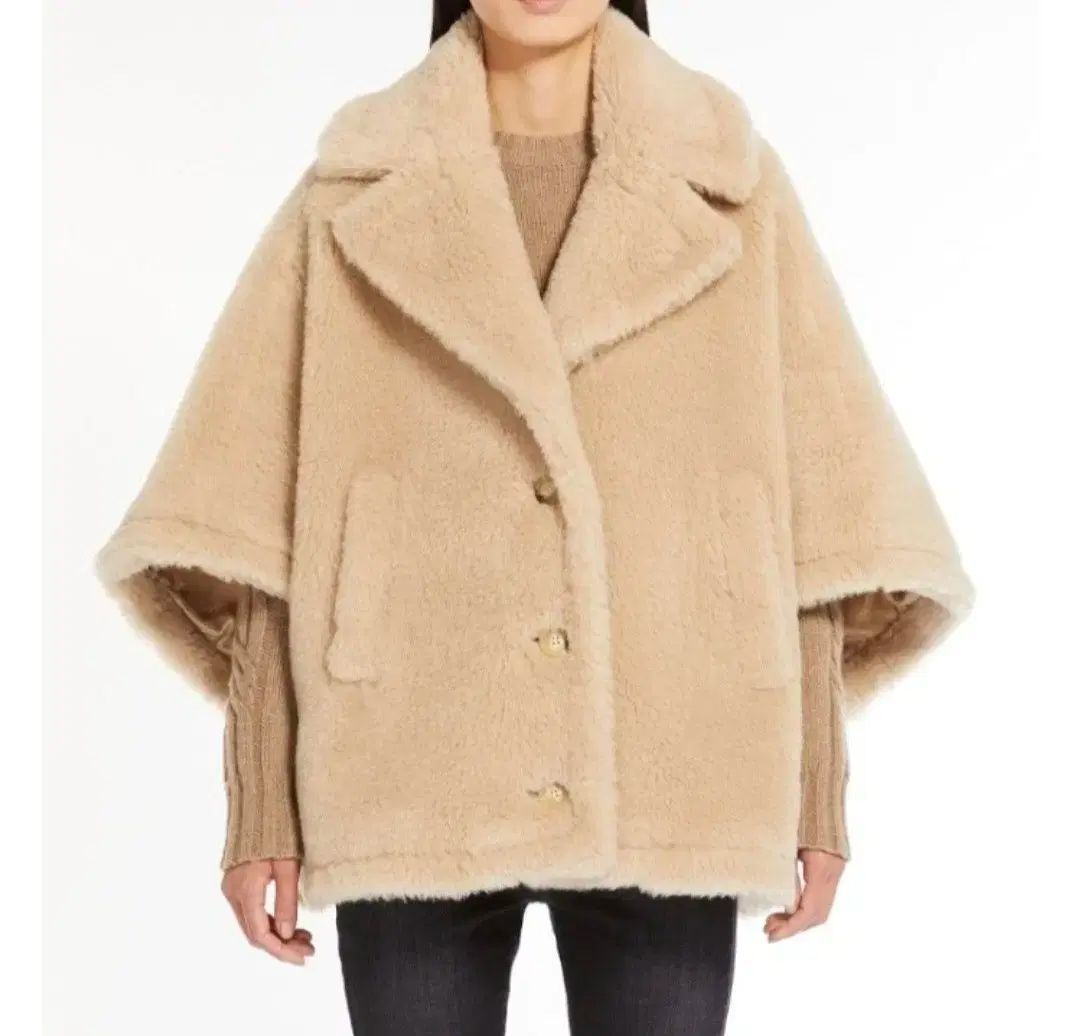 MAX MARA マックスマーラ アレジオ Teddy テディ ケープ sm