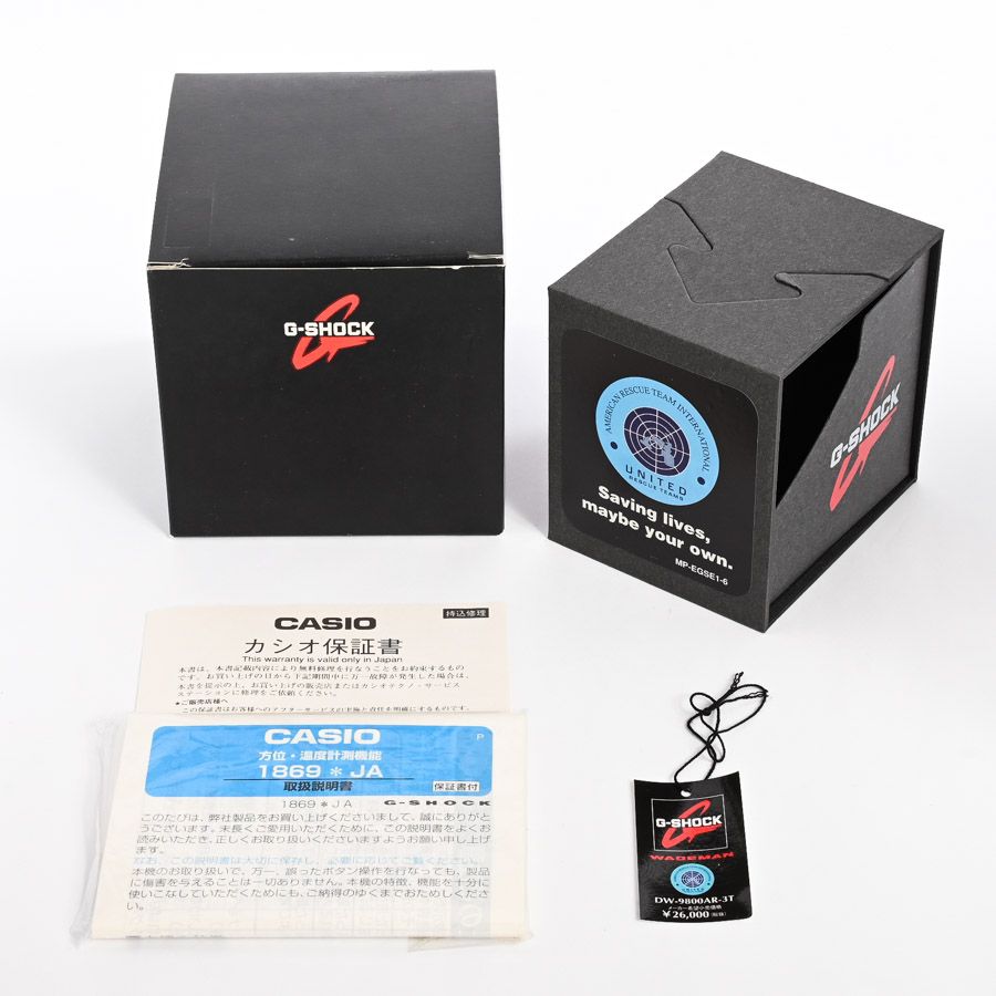  CASIO カシオ 腕時計 G SHOCK Master of WADEMAN DW 9800 AR 3 T その他 時計