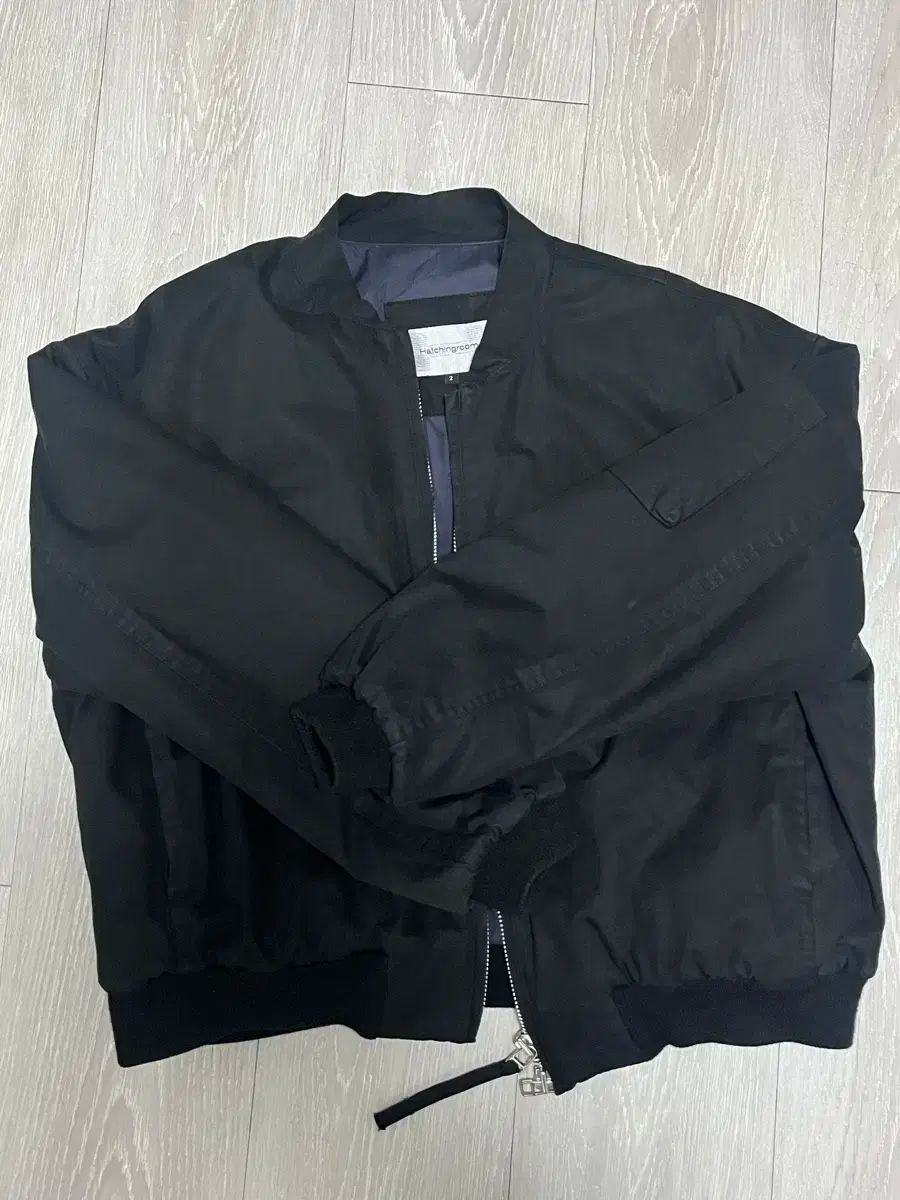 Hatchingroom ヘビー フライト ジャケット ブラック 2サイズ