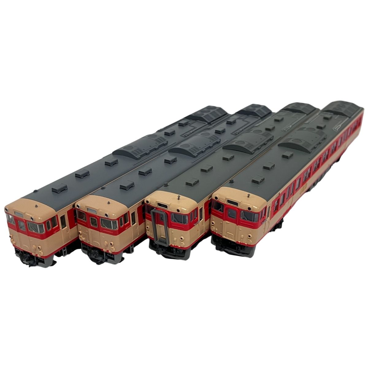 TOMIX 国鉄 キハ66 67形 ディーゼルカーセット 4両セット Nゲージ 鉄道模型 ケースなし