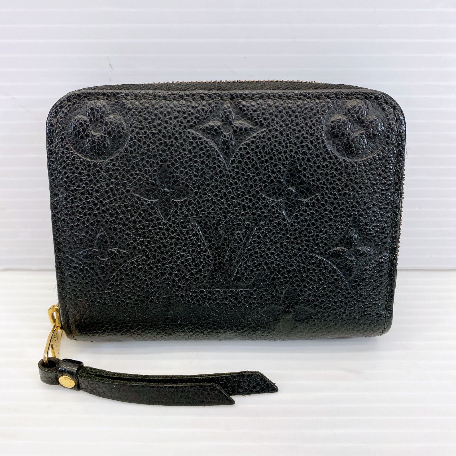 1回着用 LOUIS VUITTON ルイヴィトン ジッピーコインパース モノグラム アンプラント M60574 TS0186 【魅力的な】