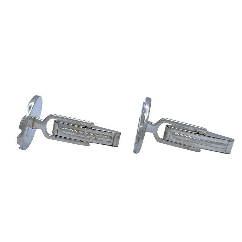 ティファニー TIFFANY＆CO オーバルモチーフカフス シルバー 925