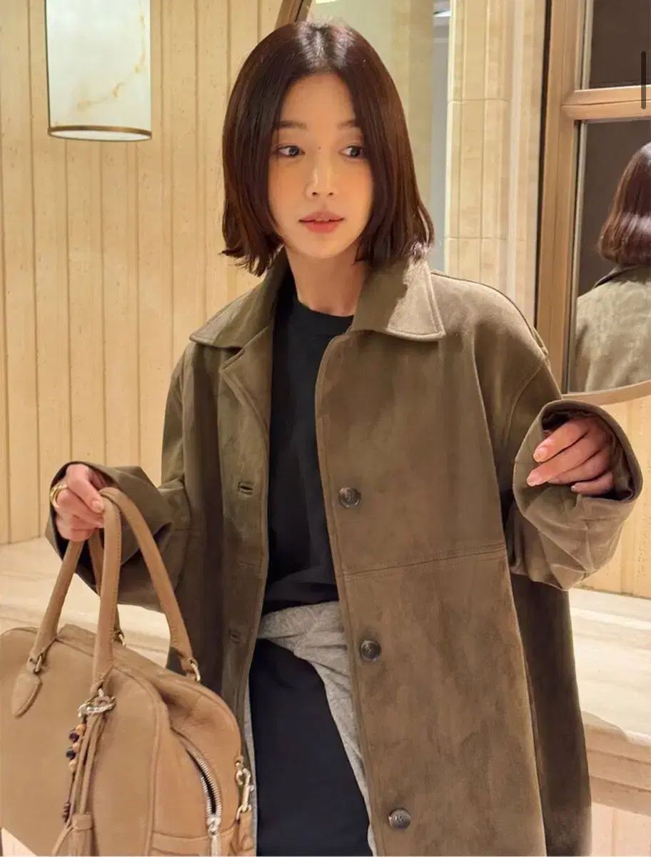 JOY GRYSON ジョイグライソン スウェード ジャケット レディース 冬 ジャケット レディース 冬 ニット レディース 冬 コート