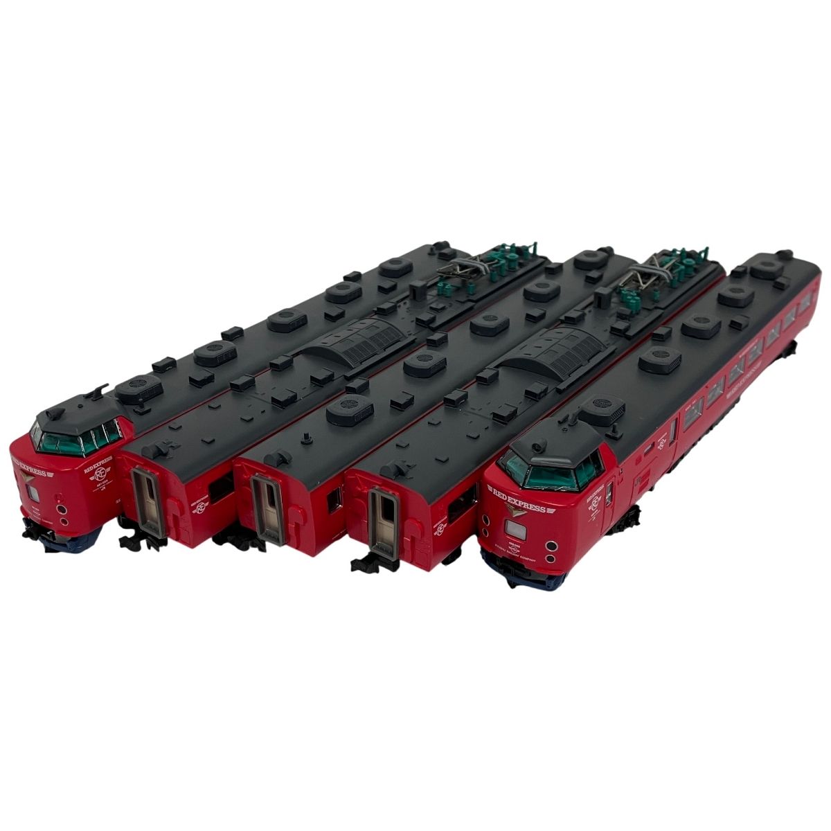 MICRO ACE A 1095 485系レッドエクスプレス 特急きりしま 改 5両セット マイクロエース Nゲージ 鉄道模型 良好