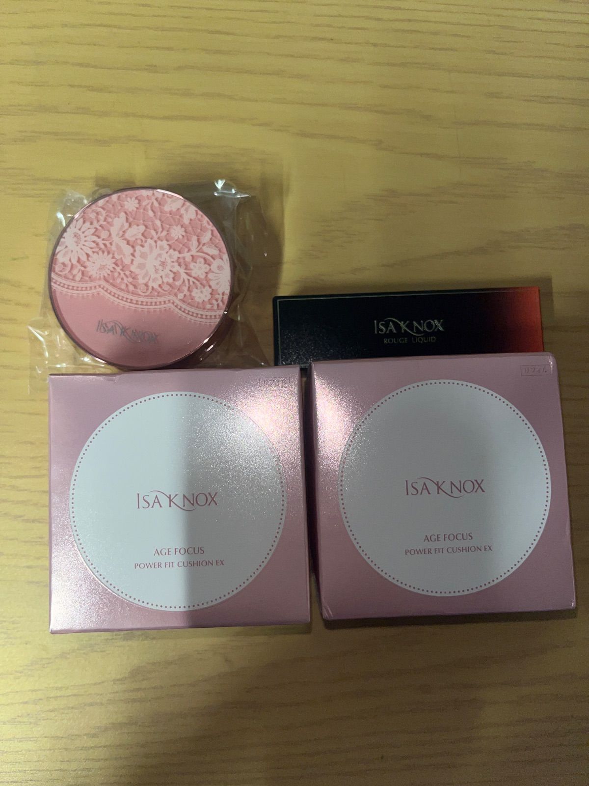 ファンデーション イザノックス パワーフィットクッションEX 2箱 ルージュ付き セット