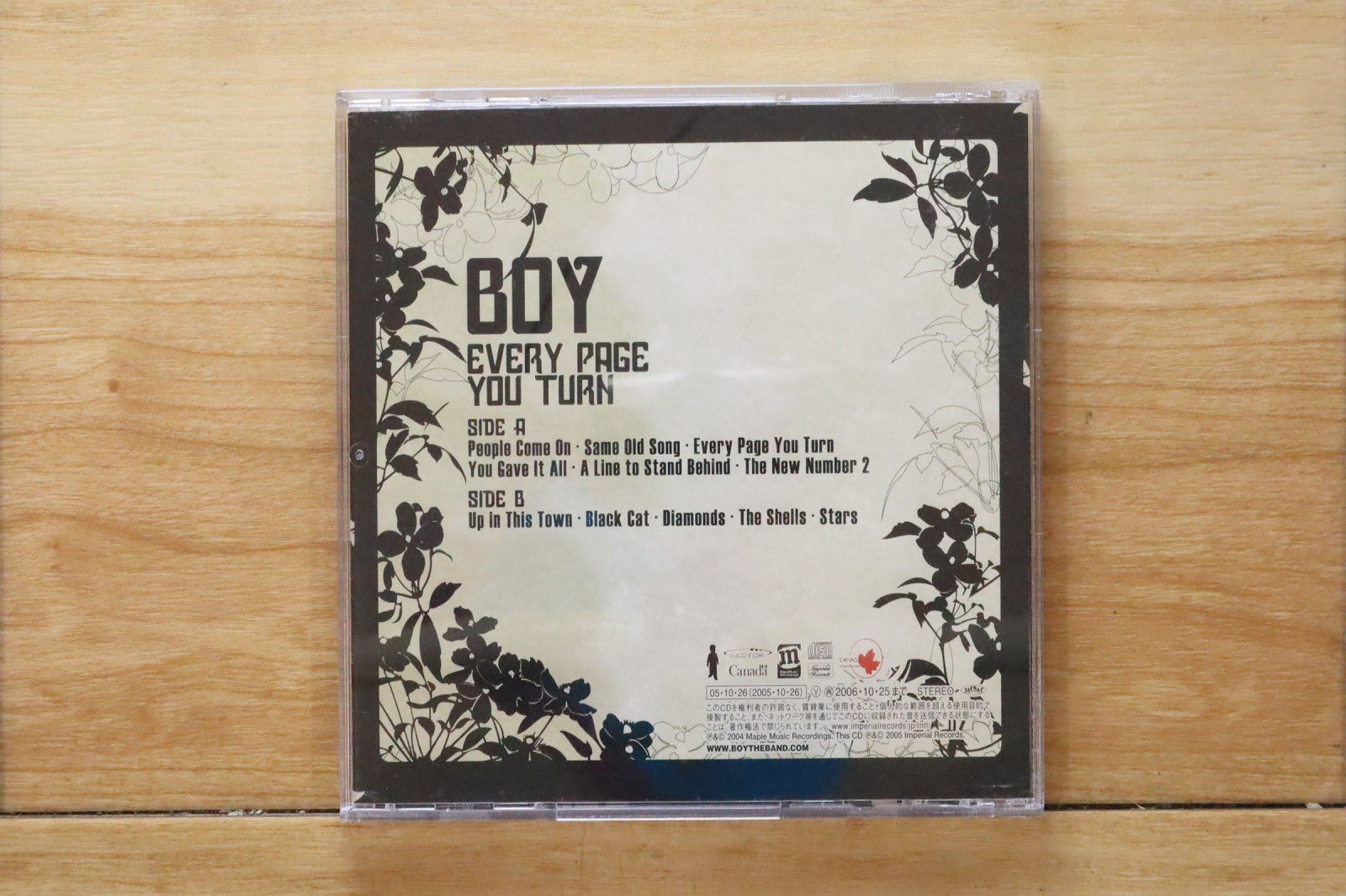 国内盤CD☆ボウイ /BOOWY □ 噂のBOY 【TECI21319/4988004097898