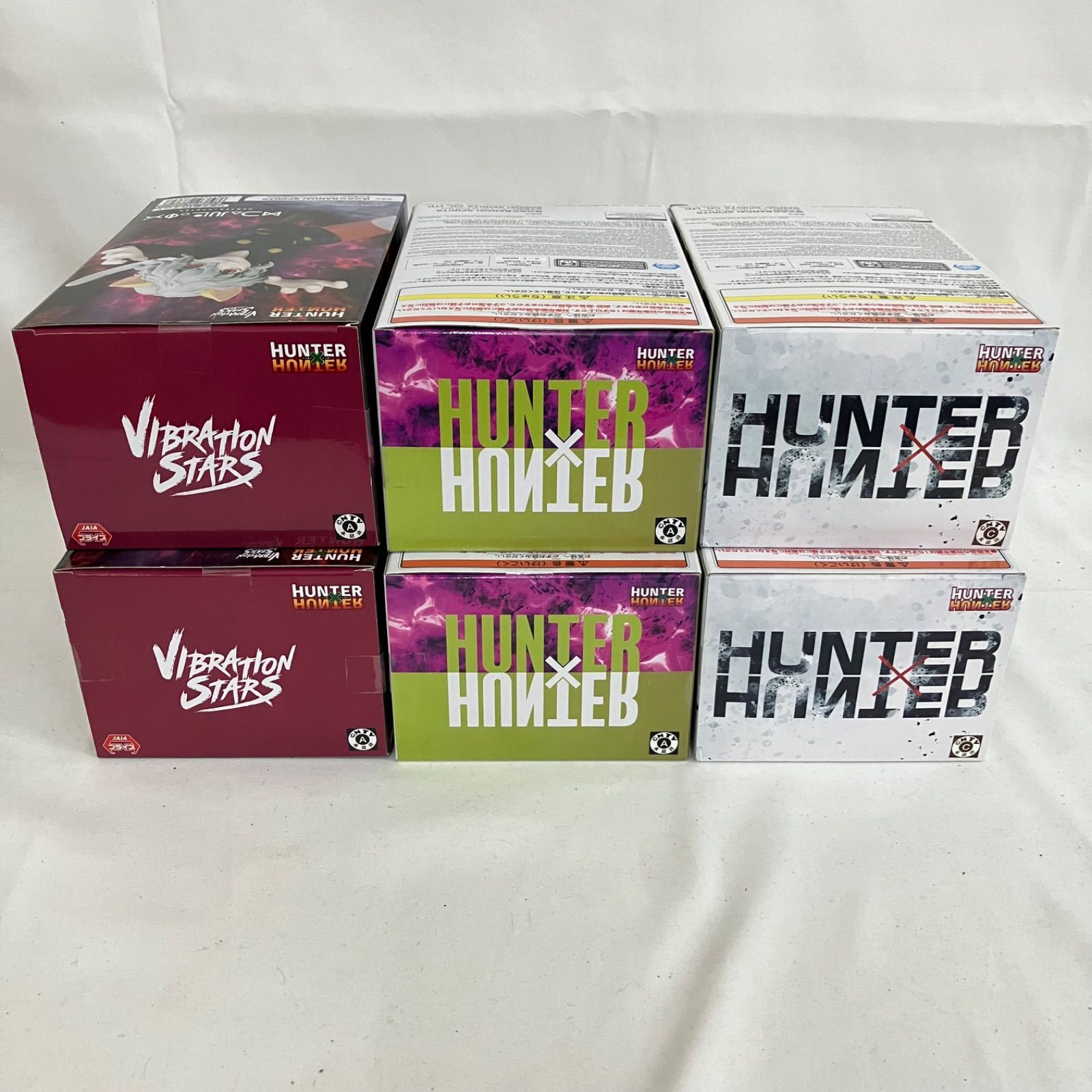 未開封 ハンターハンター ヒソカ クロロ ネフェルピト フィギュア 6個