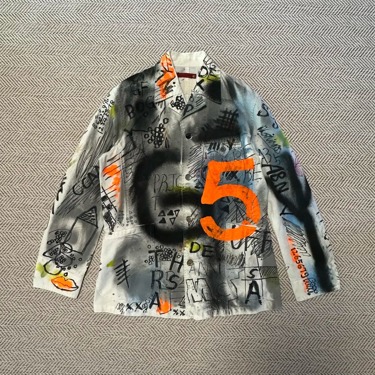 LEVI S redloop graffiti jacket