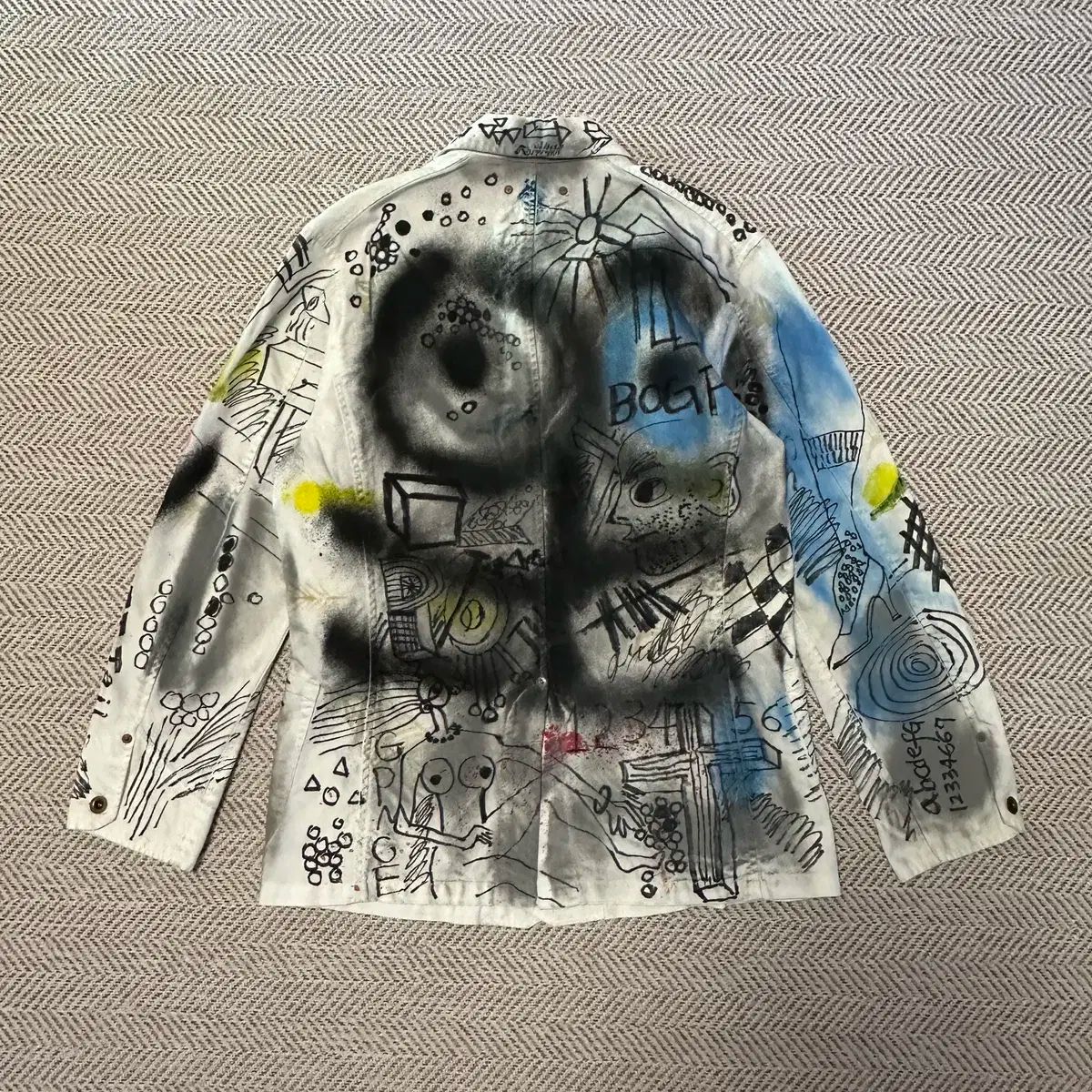 LEVI S redloop graffiti jacket