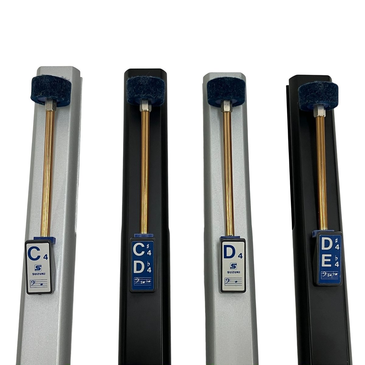 SUZUKI HB-12A トーンチャイム ハンドベル 12音セット 楽器 中古