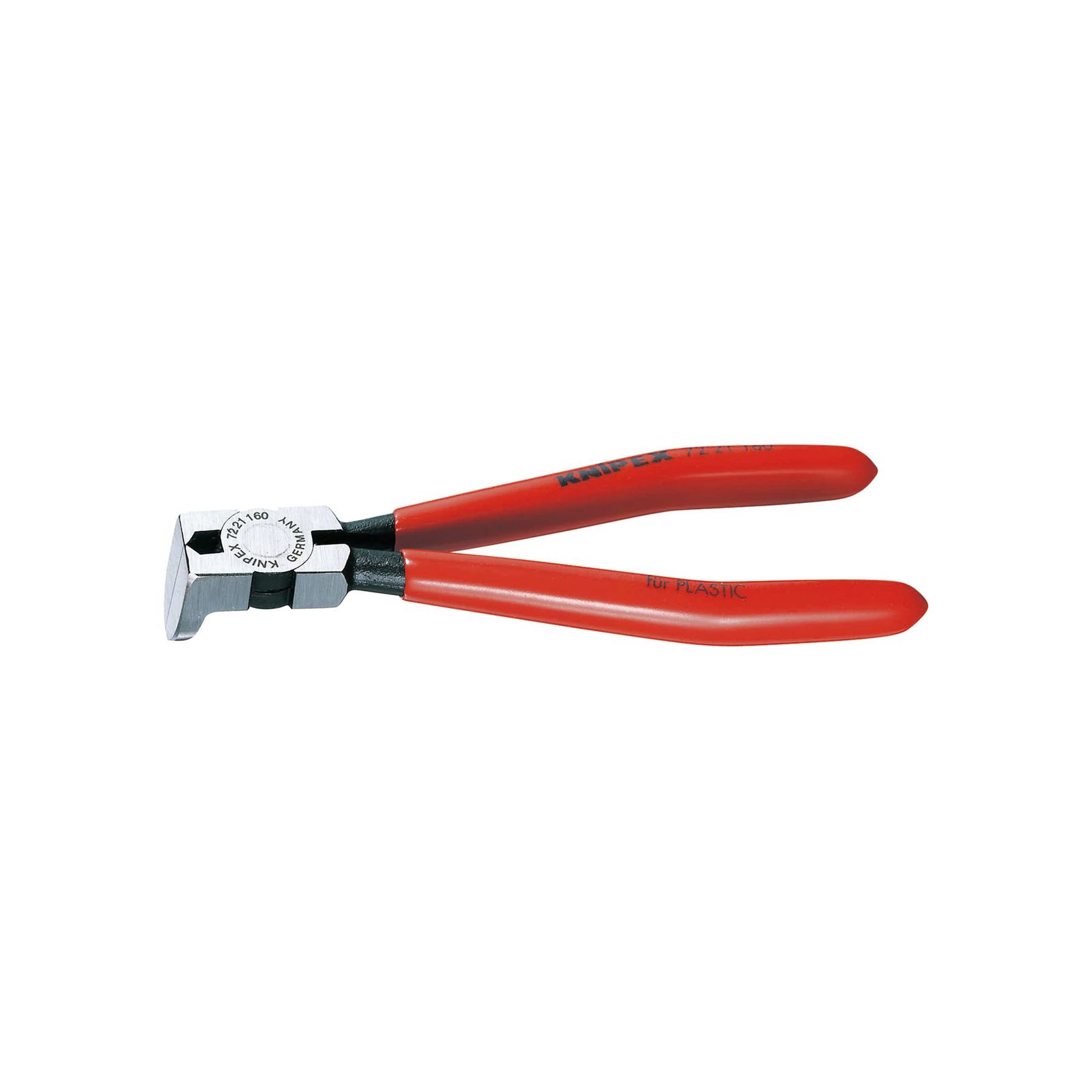 クニペックス KNIPEX 7221-160 プラスチック用ニッパー 85゜
