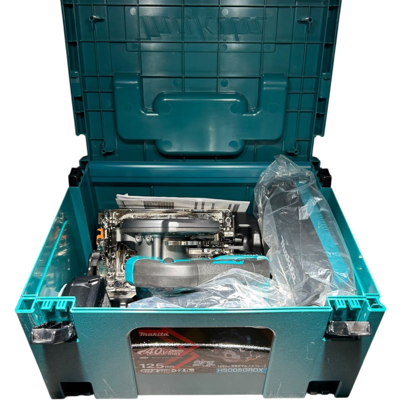 makita マキタ 40v max 125mm 充電式丸のこ HS005GRDX BL4025 DC40RA
