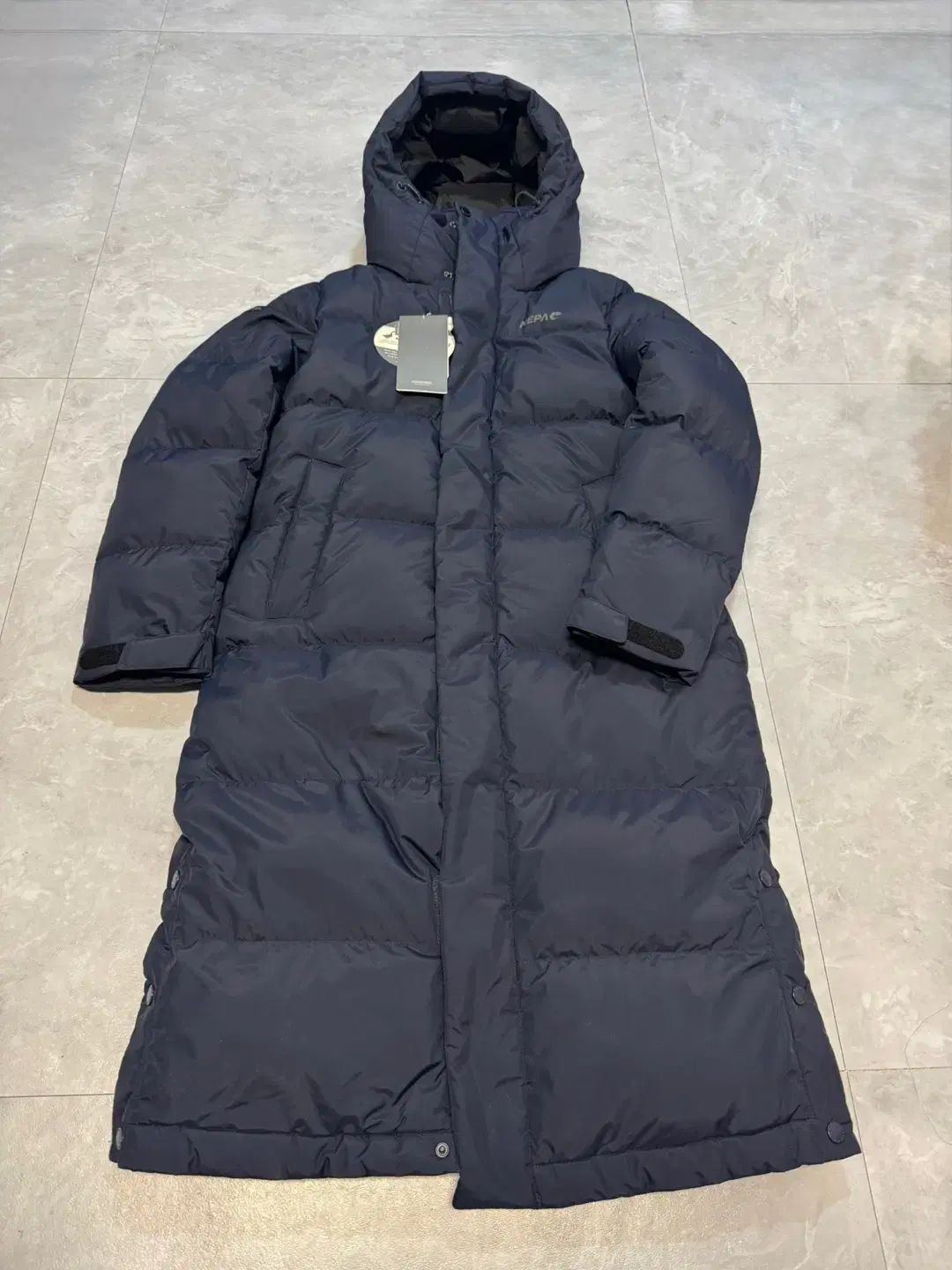 90 NEPA ダックダウン ロングダウンジャケット