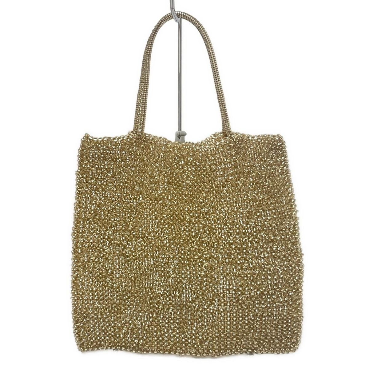 【お値下げ中】匿名配送　アンテプリマ　チェストワイヤートート　シャンパンゴールド お値下げ中】匿名配送 アンテプリマ チェストワイヤートート