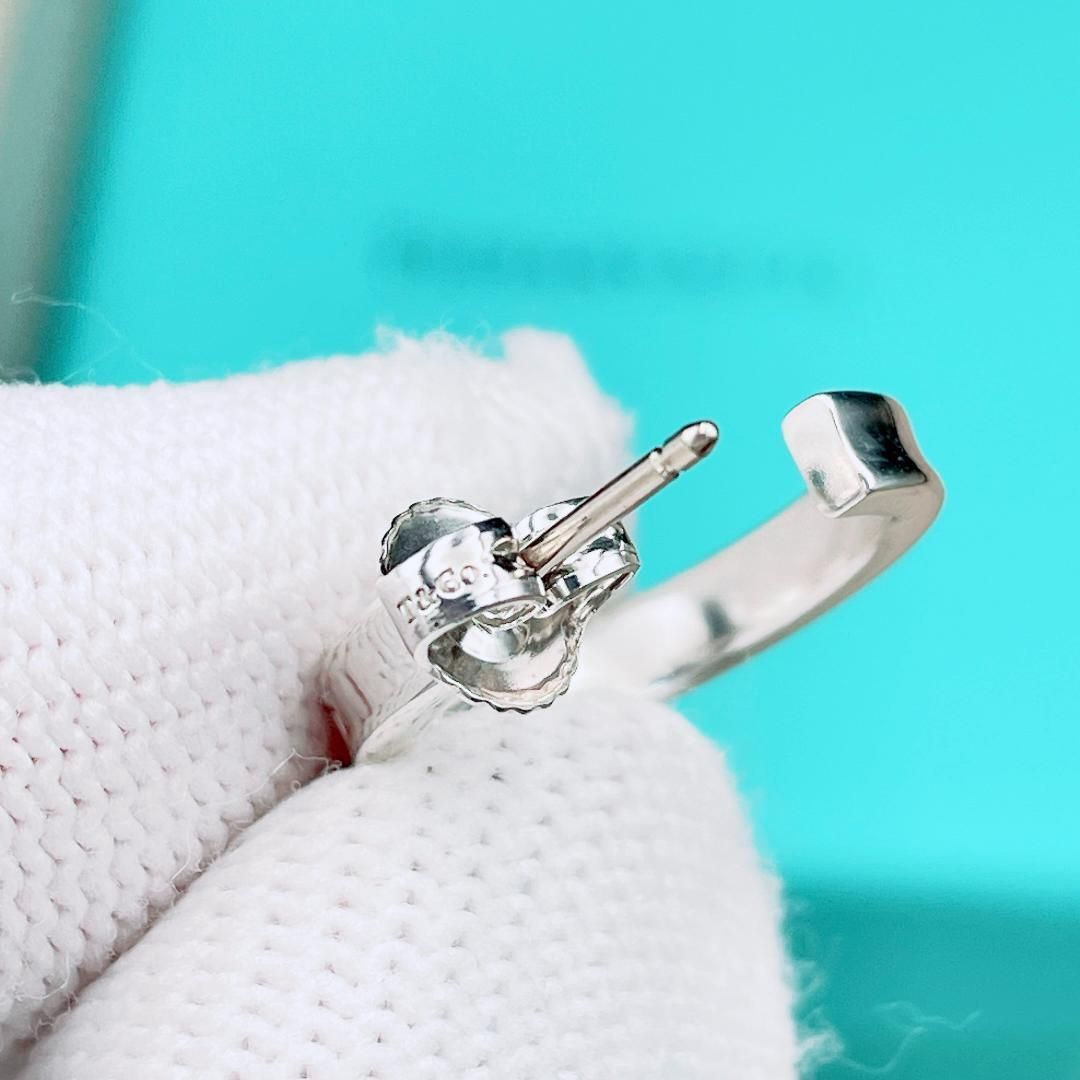 ◇ティファニー◇新品仕上済 Tiffany&Co. 1837 ナロー ピアス スモール