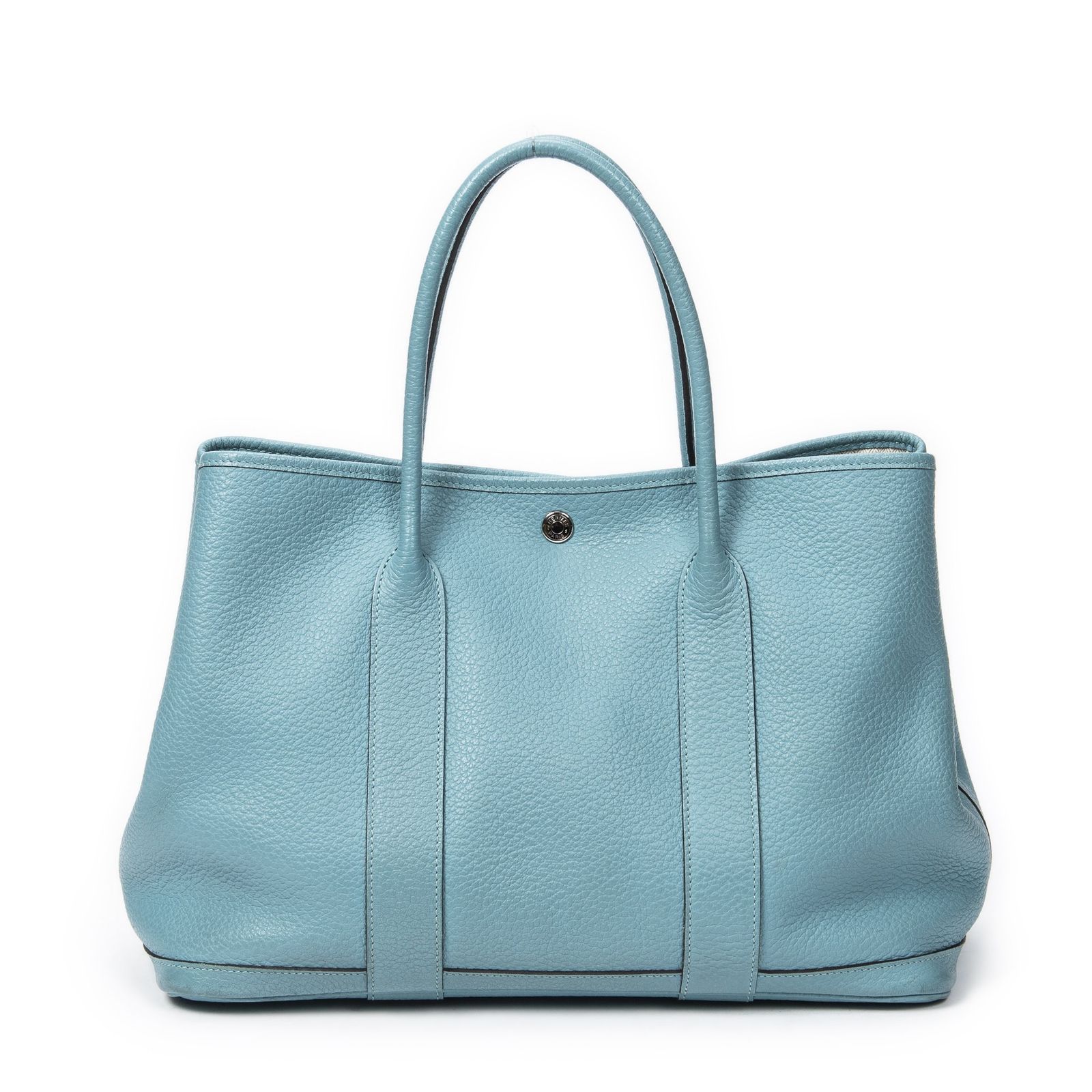  HERMES エルメスガーデンパーティーブルージーンズネゴンダレザーA メッセンジャーバッグ ショルダーバッグ