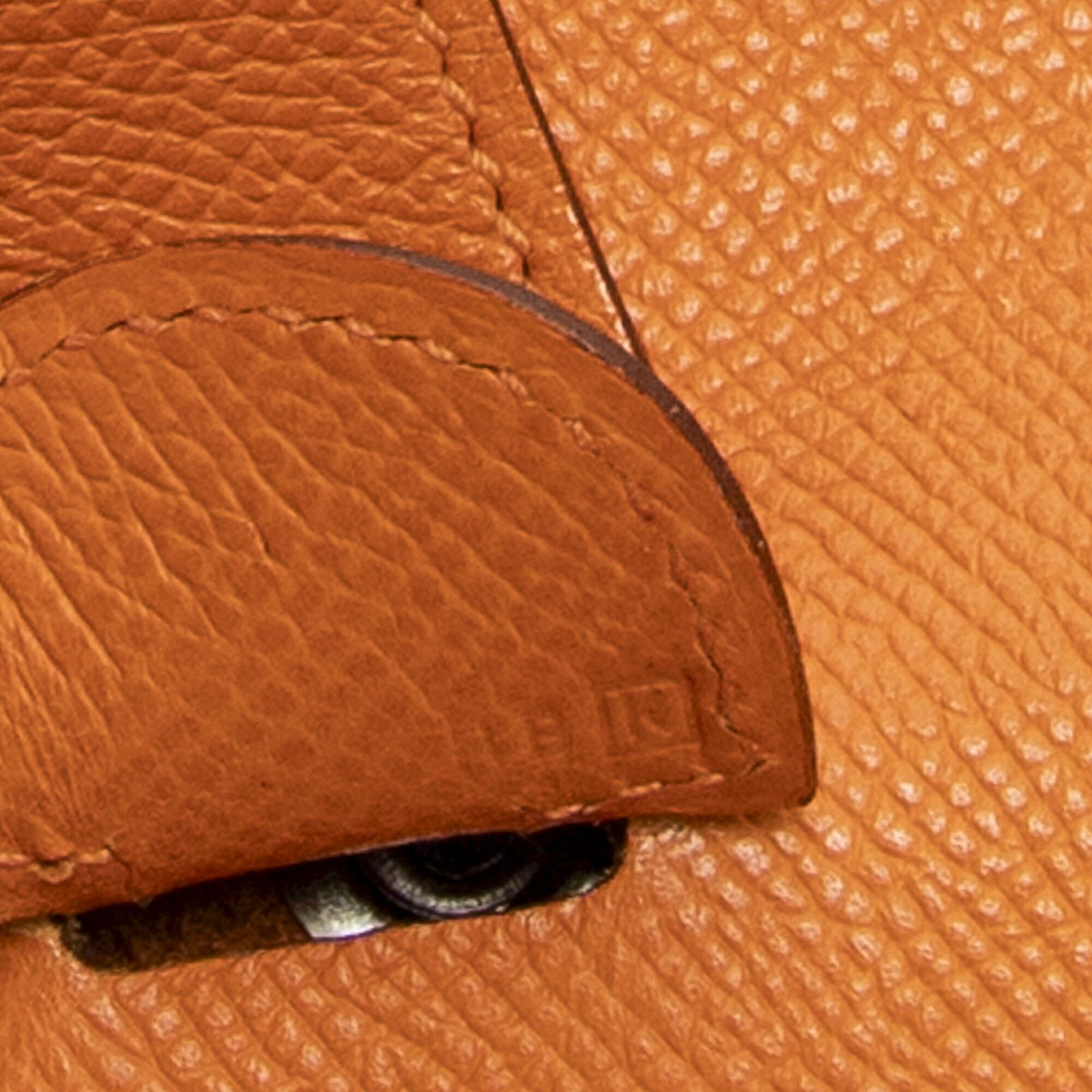 HERMES エルメスエヴリンIオレンジエプソムレザーA