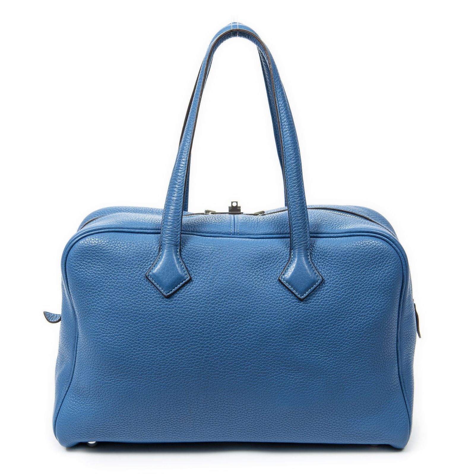  HERMES エルメスヴィクトリア エランブルーパラダイスクレマンスレザーA メッセンジャーバッグ ショルダーバッグ