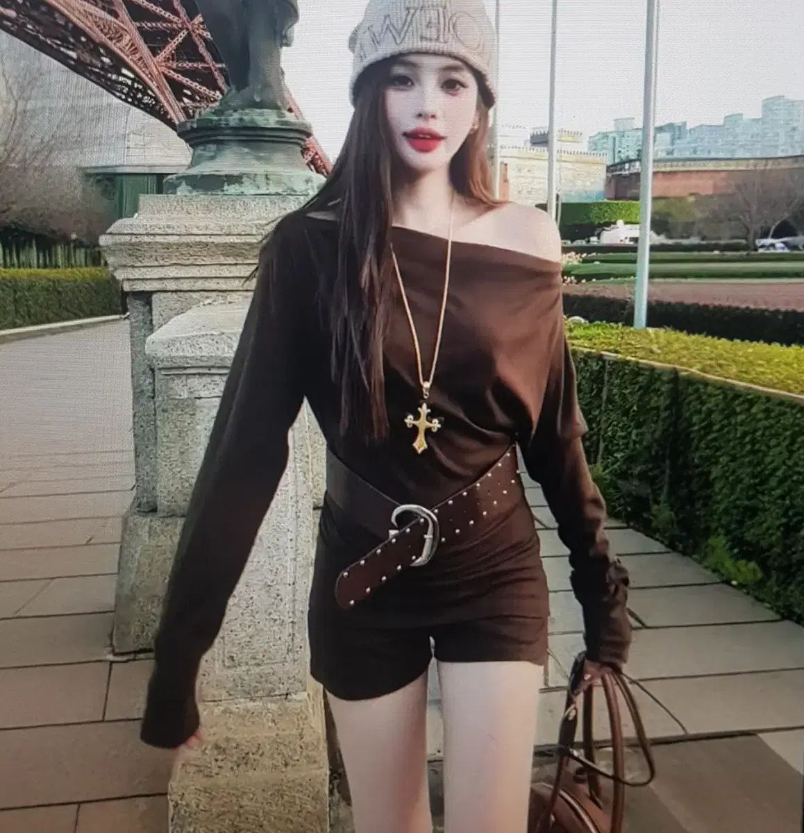 ショートパンツ ベルト