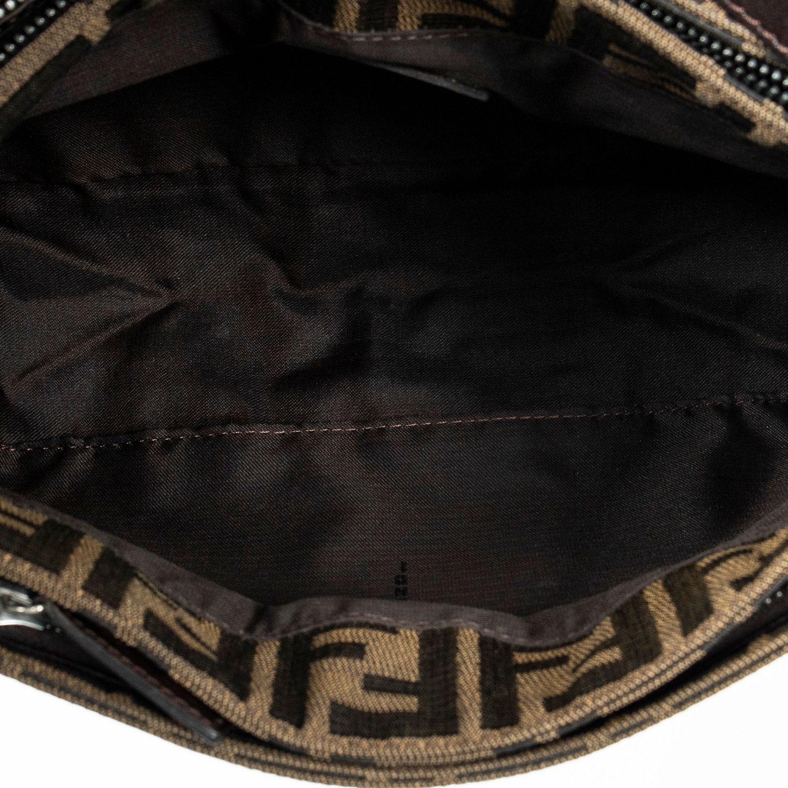 FENDI フェンディ長方形ショルダートートブラウン