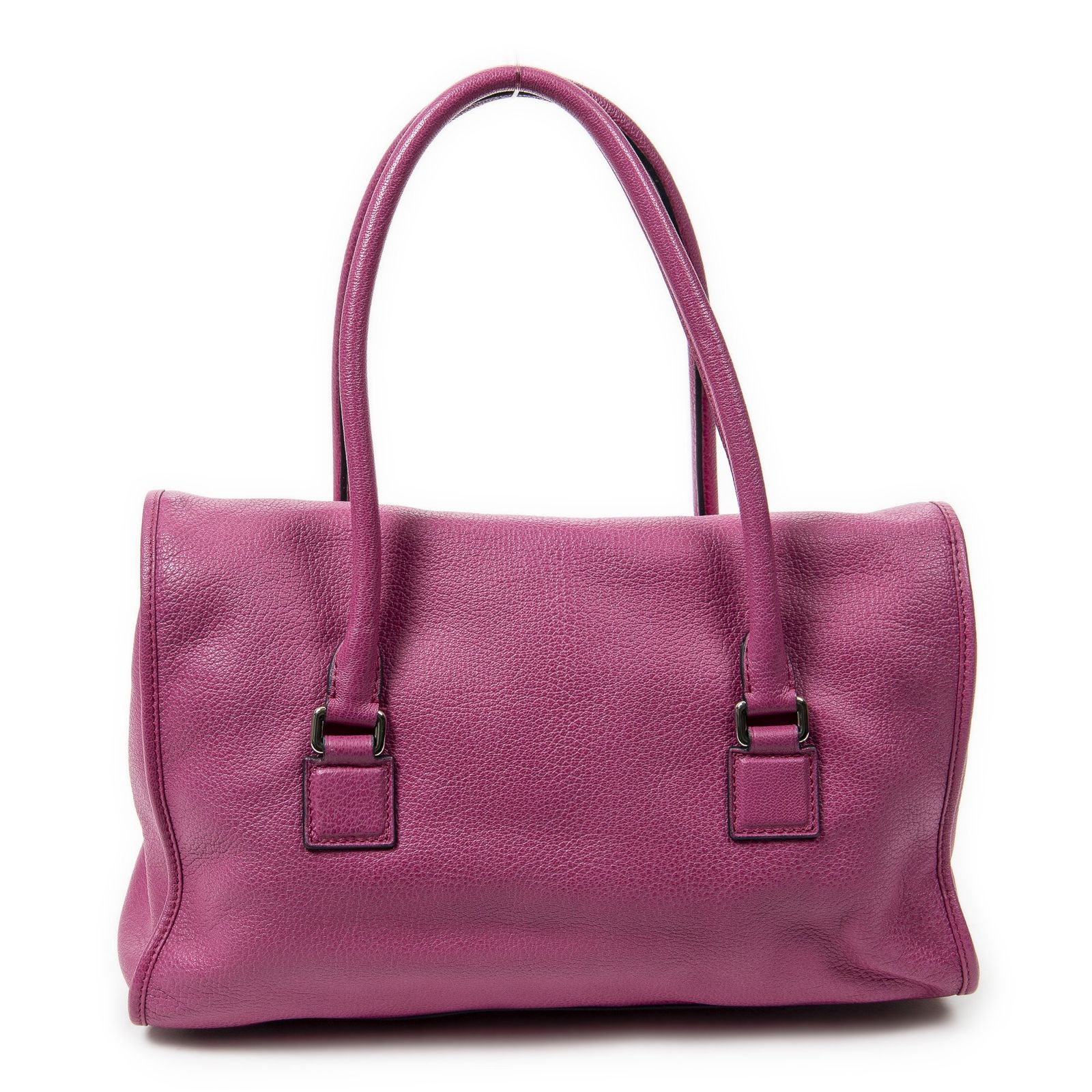 LOEWE ロエベアラモフューシャピンクゴートスキンレザーA