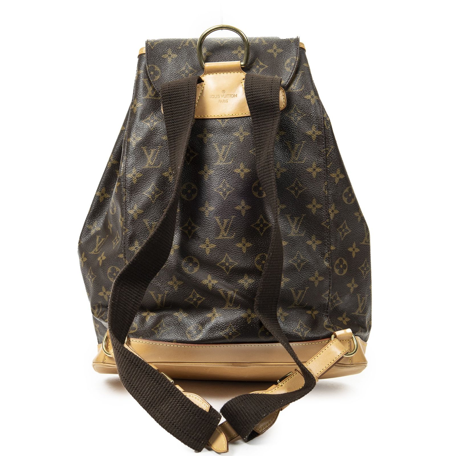 ルイヴィトンモンスリー茶色モノグラムキャンバスA