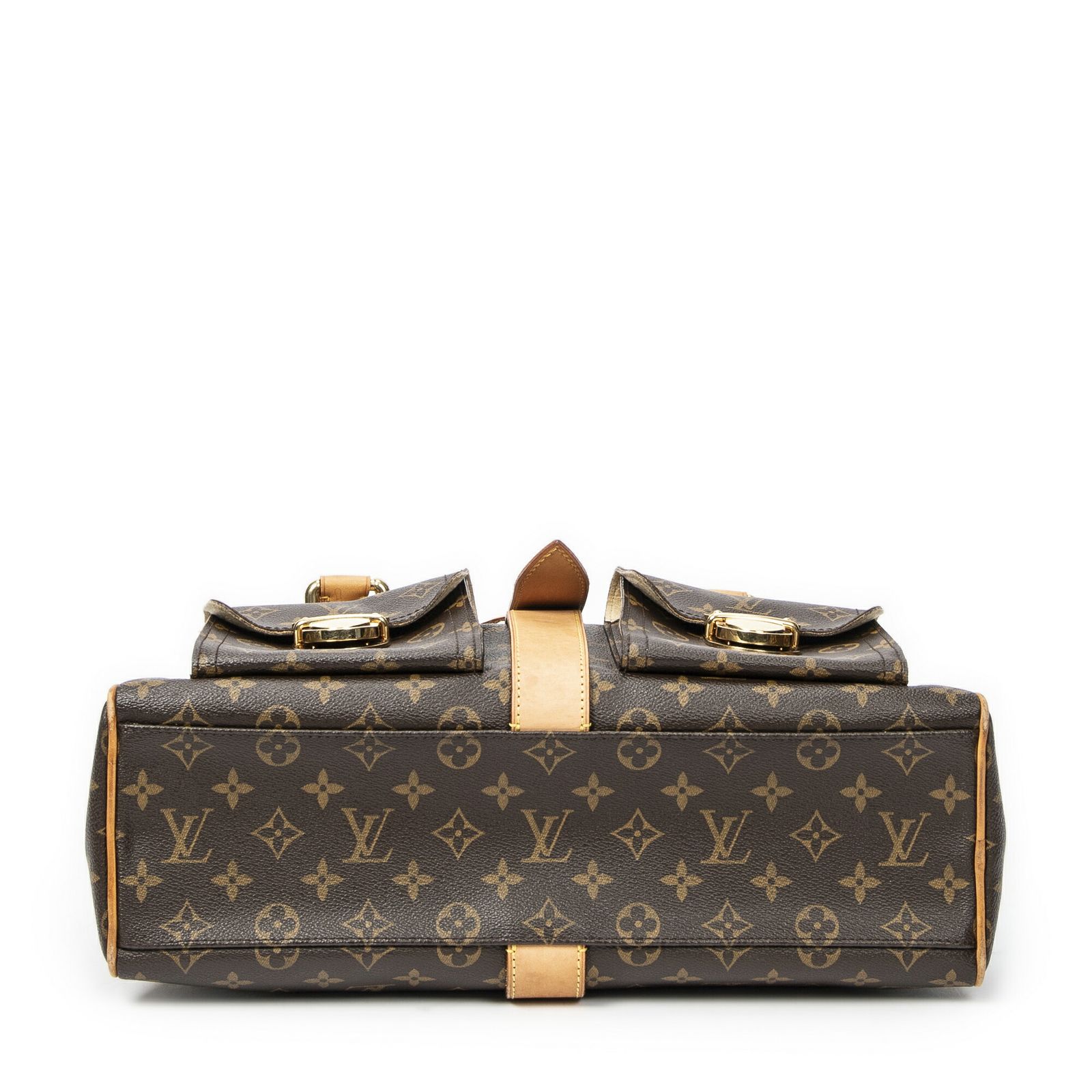 ルイヴィトンマンハッタン茶色モノグラムキャンバスAB