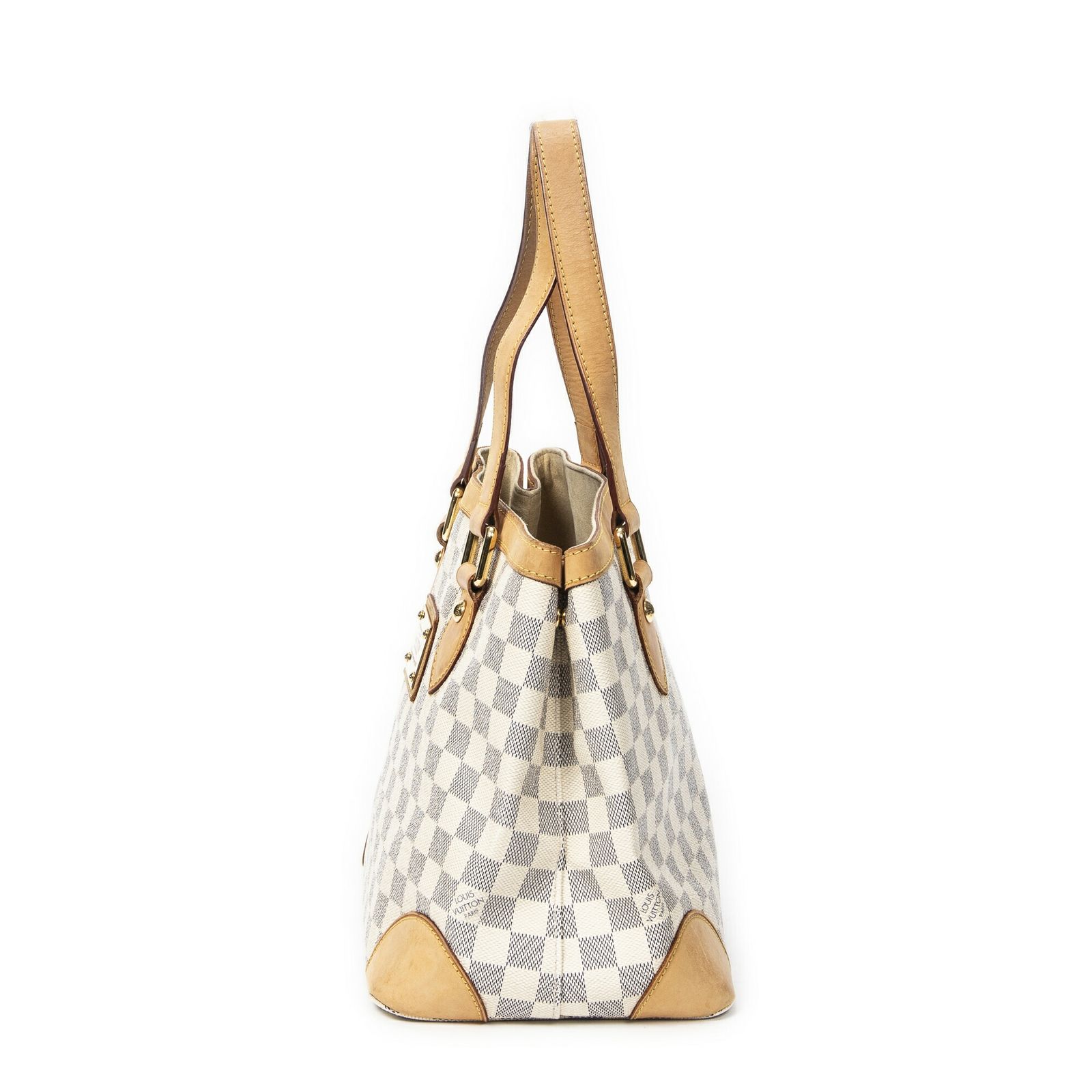 VUITTON ルイヴィトンハムステッドアイボリーダミエ