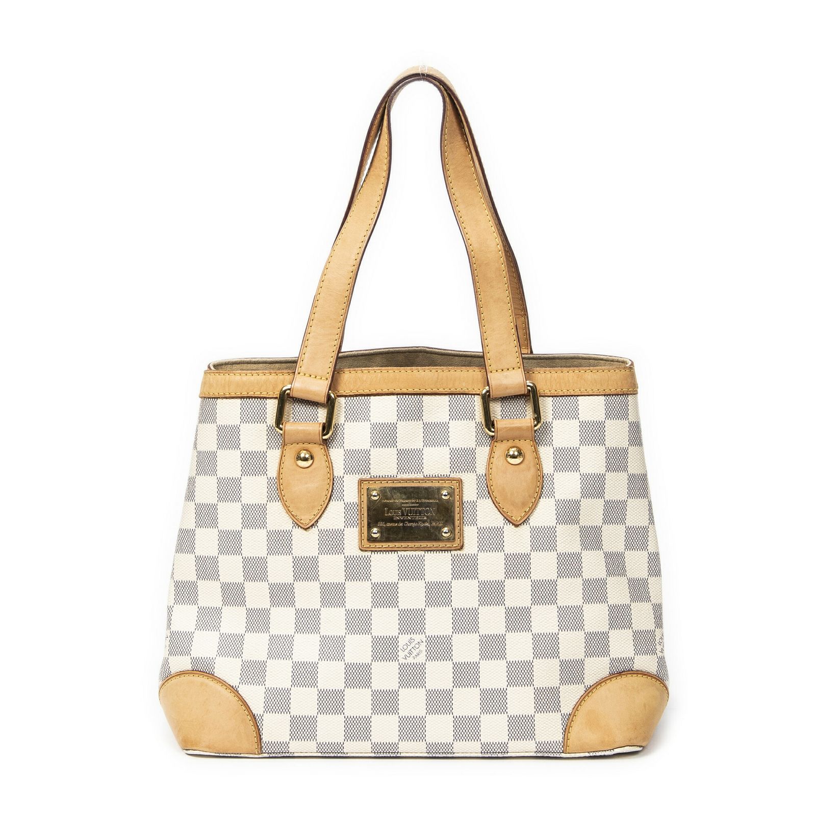 LOUIS VUITTON ルイヴィトンハムステッドアイボリーダミエ アズールAB