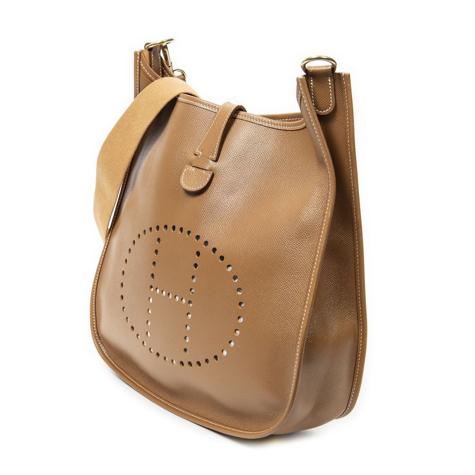 HERMES エルメスエヴリンI金クールシュベルレザーA