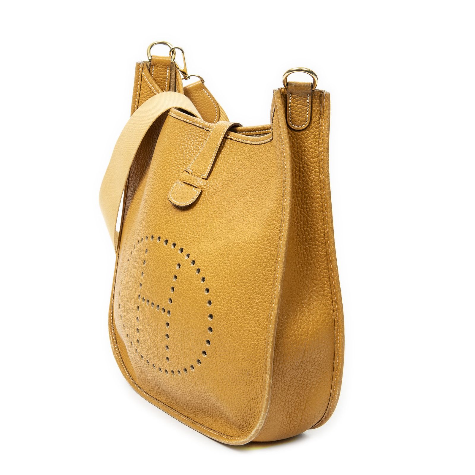 HERMES エルメスエヴリンIナチュラルサーブルトゴレザーA