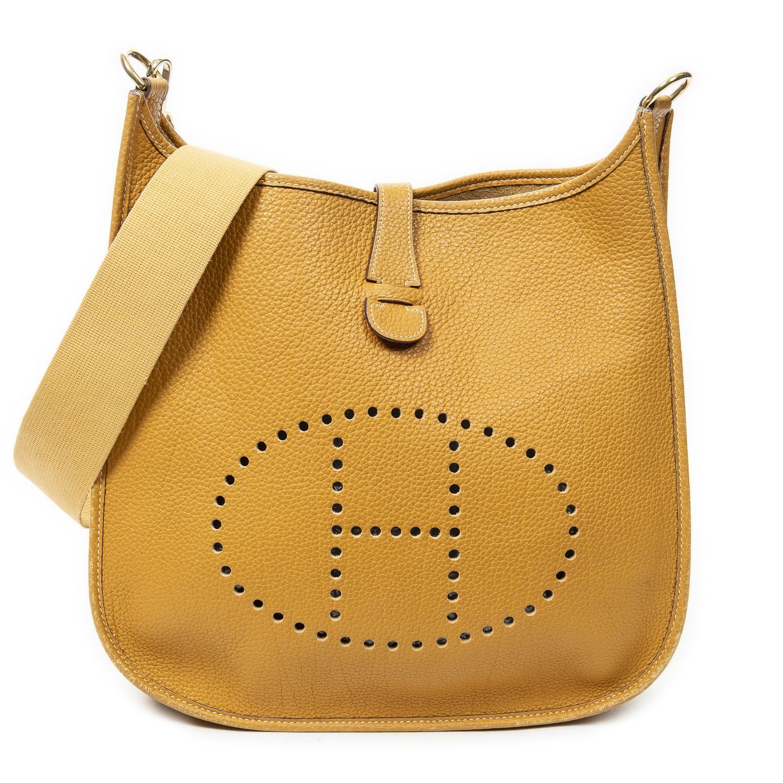 HERMES エルメスエヴリンIナチュラルサーブルトゴレザーA