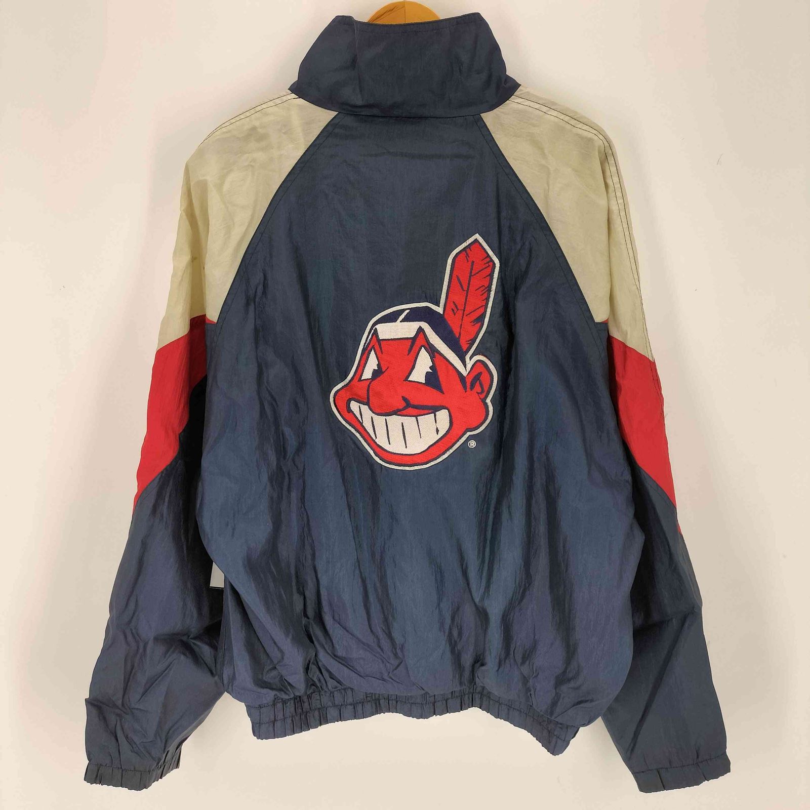 GENUINE MERCHANDISE(ジェニュインマーチャンダイズ) 90s ワッペンジップアップジャケット メンズ JPN：L 【中古】【ブランド古着バズストア】 ジェニュインマーチャンダイズ GENUINE MERCHANDISE 90s ワッペン