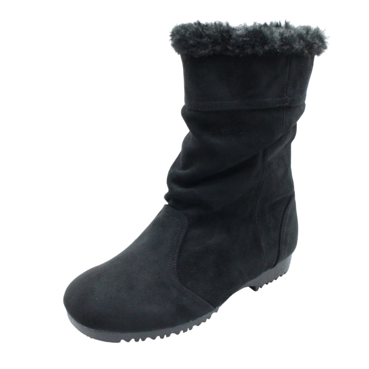  ミツウマ×第一ゴム レディース スノーブーツ スパイクソール NOR-300 防滑 防寒 防水 ハーフ丈 靴 300 3 E 2 way NOR North Ocean Road ノースオーシャンロード ブラック その他 ブーツ